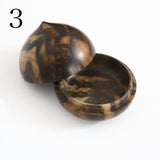 Black persimmon kogo/小物入れ Houju Jingasa Hamaguri