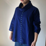 Gauze Turtleneck Pullover