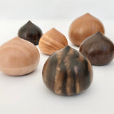 Black persimmon kogo/小物入れ Houju Jingasa Hamaguri