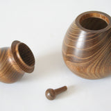 Shichimi Pepper Dispenser, Gourd Shape, Pagoda Tree