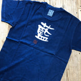 Indigo-dyed T-shirt [Indigo]