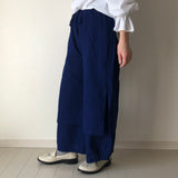 Gauze Skirt-Style Pants
