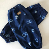Indigo-dyed arm covers (Tekkō)