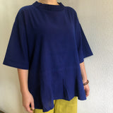ガーゼ　ワイドネックプル