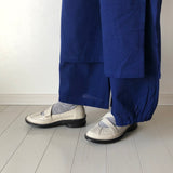 Gauze Skirt-Style Pants