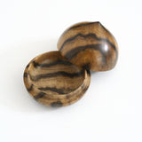 Black persimmon kogo/小物入れ Houju Jingasa Hamaguri