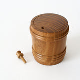 Shichimi Pepper Shaker, Barrel-shaped, Mulberry