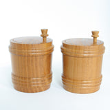 Shichimi Pepper Shaker, Barrel-shaped, Mulberry